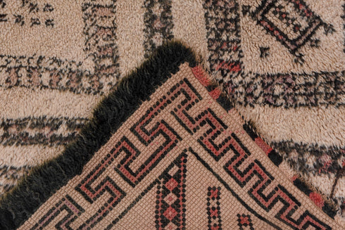 Vintage Moroccan Area Rug (6' x 12')